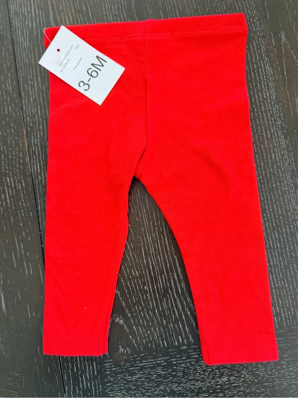 Bonnie Baby Red & White Striped Holiday Tunic with Red Leggings
